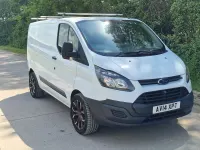Used Ford Transit Custom 100 HP (73 kW) 2014 White Van