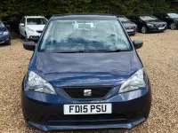 Used Seat Mii 2015 Blue Hatchback