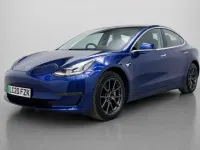Used Tesla Model 3 Long Range AWD 366 kW (498 HP) 2020 Blue Sedan