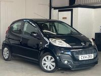 Begagnad Peugeot 107 Active 68 HK (50 kW) 2014 Svart Halvkombi