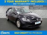 Used VW Golf VII S 115 HP (84 kW) 2018 Black Estate