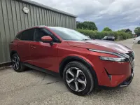 Used Nissan Qashqai N-Connecta 158 HP (116 kW) 2021 Red SUV
