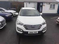 Used Hyundai Santa Fe Premium 2014 White SUV