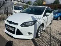 Used Ford Focus Zetec 182 HP (133 kW) 2013 White Hatchback