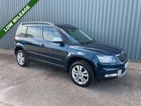 Used Skoda Yeti SE L 110 HP (80 kW) 2016 Blue SUV