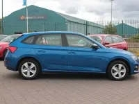 Used Skoda Scala SE 94 HP (69 kW) 2019 Blue Hatchback