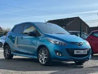Used Mazda 2 Edition 84 HP (61 kW) 2014 Blue Hatchback