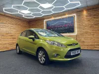 Used Ford Fiesta Zetec 2010 Green Hatchback