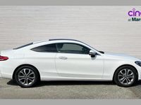 Used Mercedes C250 Premium Plus 200 HP (147 kW) 2018 White Coupe