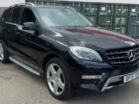 Used Mercedes ML250 AMG line 201 HP (147 kW) 2015 Black SUV