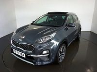 used Kia Sportage 1.6 CRDI 3 ISG MHEV 5d AUTO-2 OWNER CAR SATNAV-PANORAMIC GLASS SUNROOF-BLUE