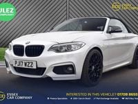 Used BMW 218 M Sport 150 HP (110 kW) 2017 White Cabriolet