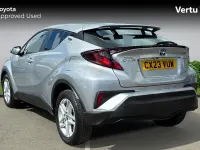 Used Toyota C-HR 122 HP (89 kW) 2023 Silver metallic (metallic paint) SUV