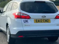 Used Ford Focus Titanium X 125 HP (91 kW) 2012 White Estate
