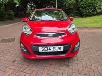 Used Kia Picanto 68 HP (50 kW) 2014 Red Hatchback