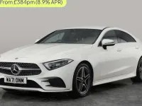 Used Mercedes CLS300 AMG line 245 HP (180 kW) 2021 White Coupe