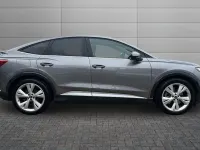 Used Audi Q4 Sportback e-tron S-Line 147 kW (201 HP) 2023 Typhoon grey SUV