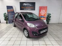 Used Peugeot 107 Active 68 HP (50 kW) 2012 Purple Hatchback