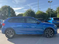 Used Skoda Kamiq Monte Carlo 115 HP (84 kW) 2023 Race blue metallic SUV