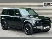 Begagnad Land Rover Defender Dynamic 300 HK (220 kW) 2023 Svart SUV