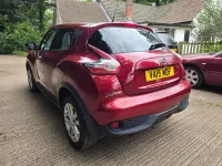 Begagnad Nissan Juke Acenta Premium 110 HK (80 kW) 2015 Röd SUV