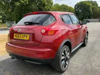 Used Nissan Juke N-TEC 2014 Red SUV