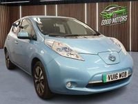 Used Nissan Leaf Tekna 80 kW (109 HP) 2016 Blue Hatchback