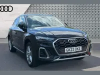 Used Audi Q5 S-Line 204 HP (150 kW) 2023 Black SUV