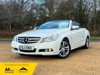 Gebraucht Mercedes E220 Edition 1 2011 Weiß Cabrio