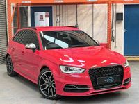 Begagnad Audi S3 Sportback Advanced 300 HK (220 kW) 2014 Röd Halvkombi