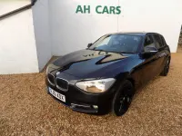 Used BMW 120 Sport Line 184 HP (135 kW) 2011 Black Hatchback