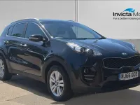 Used Kia Sportage 114 HP (83 kW) 2016 Phantom black SUV