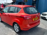 Used Ford B-MAX Zetec 90 HP (66 kW) 2014 Red MPV