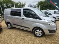 Used Ford Transit Custom Trend 130 HP (95 kW) 2016 Silver Van