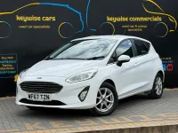Used Ford Fiesta Zetec 100 HP (73 kW) 2018 White Hatchback