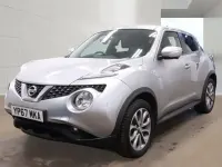 Used Nissan Juke Tekna 190 HP (139 kW) 2017 Silver SUV