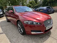 Używany Jaguar XF Portfolio 2012 Czerwony Kombi
