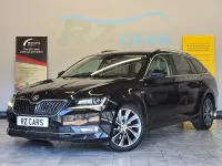 Used Skoda Superb 190 HP (139 kW) 2018 Black Estate