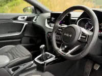 Used Kia Ceed GT-Line 158 HP (116 kW) 2022 Blue Hatchback