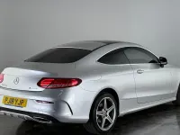 Used Mercedes C250 AMG Line Premium Plus 204 HP (150 kW) 2018 Silver Coupe