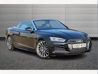 Used Audi A5 Cabriolet S-Line 218 HP (160 kW) 2017 Black Cabriolet