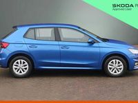 Used Skoda Fabia SE 113 HP (83 kW) 2024 Race blue metallic Hatchback