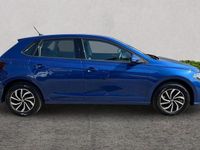 Used VW Polo Life 95 HP (69 kW) 2024 Blue Hatchback