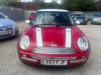 Used Mini Cooper Hatch 2003 Red Hatchback