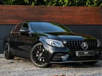Used Mercedes C300 AMG line 2020 Black Sedan