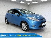Used Ford Fiesta Zetec 82 HP (60 kW) 2009 Blue Hatchback