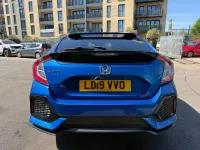 Used Honda Civic EX 2019 Blue Hatchback