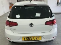Used VW Golf VII Match 150 HP (110 kW) 2019 White Hatchback