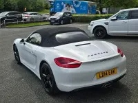 Used Porsche Boxster 265 HP (194 kW) 2014 White Cabriolet
