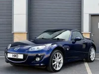 Used Mazda MX5 161 HP (118 kW) 2009 Blue Cabriolet
